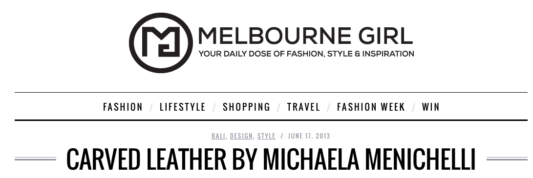 MelbGirl Michaela Menichelli header