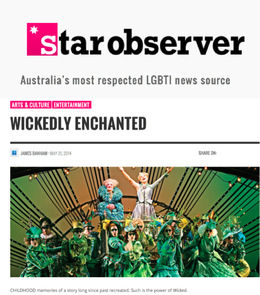 Star Observer online - Wicked 1